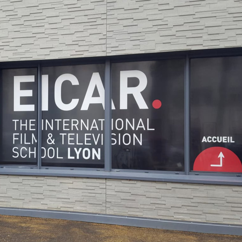 Film microperforé pour l'Ecole Eicar à Lyon (69)