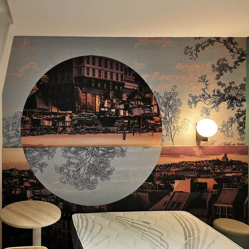 Stickers muraux pour Ibis Montmartre, Ile-de-France (75)